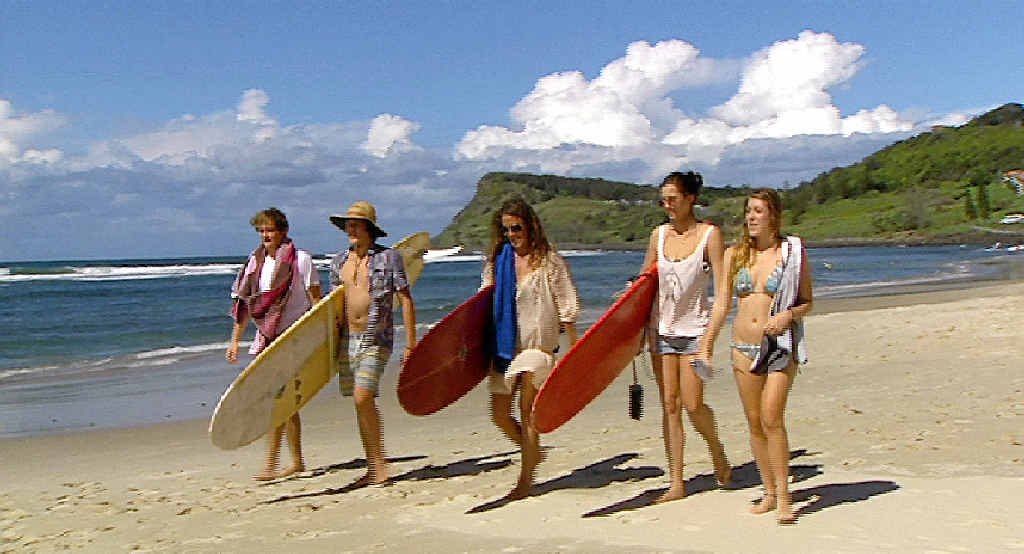 A still from the ABC’s Australian Story program showing local woman and celebrity chef Jules Allen (middle) with her children Ishy, Jay, Elisha and India. A still from the ABC’s Australian Story program showing local woman and celebrity chef Jules Allen (middle) with her children Ishy, Jay, Elisha and India.